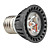  E27 3x1W 270-300LM 3000-3500K Warm White Light LED Spot Bulb (85-265V)