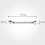  1W 90LM 3500K Warm White LED Flexible Neck Mirror Light Bulb with LED Driver (85~265V)