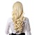  capless synthétique de haute qualité à long perruque de cheveux ondes