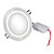  10w 820-900lm 3000-3500K bianco caldo plafoniera lampadina LED (100-240v)