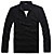  Mens Slim Langarm T-Shirt