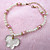 Crystal Butterfly Pearl Necklace for Dogs (S-L, Assorted Colors)
