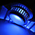  1W 30LM Blue Light LED Ceiling Bulb (85-265V)
