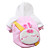  Pink Hoodie with Rabbit Bag for Dogs (XS-XL)