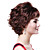  Capless Brown Elegant Short Wig of High Quality