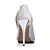  Elegant Leather Stiletto Heel Pumps/Peep Toe With Flower Wedding/Party Shoes