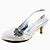  Satin Stiletto Heel Slingbacks With Bowknot Wedding/Party Shoes