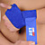  LDT Rubber Protective Hand And Wrist Protector 1pcs(Blue)