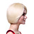  Capless Fashion Top Quality 100% Human Hair Light Blonde Short Wig