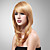  capless longa 100% cabelo humano peruca de cabelo crespo linda