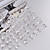  LAATZEN - Lampe de Plafond Cristal - 5 slots à ampoule