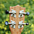  Koa Pili Koko - (mhy-sl) Tutto massello di mogano Tastiera estesa Soprano Ukulele con borsa / cinghia