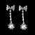  Gorgeous Alloy With Rhinestone / Imitation Pearl Women's Jewelry Set Including Necklace, Earrings