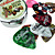  Alice - (A011C) Round Picks Steel Box with 12 Picks(Random Color)