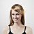  Capless Long Golden Blonde Silky Straight High Quality Synthetic Wig with Side Bang