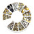  1pcs Metal Color Nail Decorations