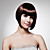  Capless Short Bob High Quality Synthetic Dark Brown Straight Hair Wig