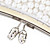  Elegant Silk with Pearls Evening Handbag/Clutches