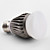  E27 7W 560-630LM 5000-6000K Natural White Light Gray Cover LED Spot Bulb (85-265V)
