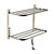  80W Wall Mount Mirror Finish Circular Tube Towel Warmmer Drying Rack