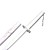  Cosplay Sword  Inspired by Bleach Ichigo Kurosaki White Tensa Zangetsu (1.2m VER.)