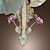  Country Style Wall Light with 2 Lights Floral Design
