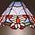  Tiffany Pendant Light with Butterfly Pattern