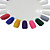  12pcs 2D Finger Lovely Nail Decoration