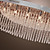  Modern Crystal Flush Mount with 24 Light
