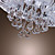  5 - Light Crystal Semi Flush Mount with Remote Control (G4 Bulb Base)