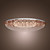  Modern Crystal Flush Mount with 24 Light