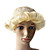  Capless 8 Inch Natural Curly 100% Indian Remy Hair Wig
