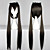  cosplay peluca inspirada en k-on! nakano azusa negro