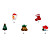 10pcs Christmas Style 3D Finger Nail Decoration