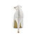  DELBIN - Stiletto para Casamento em Cetim