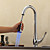  Contemporary Pull Down Kitchen Faucet with Color Changing LED Light