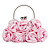  Lovely Satin with Flowers Flower Girls Bag For Children