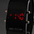  Moderno Reloj Pulsera Deportivo de Correa de Silicona e Indicadores LED - Unisex