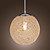  Globe Shaped 1-Light Pendant Light (Dia 9.8)