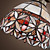  Lámpara Chandelier Tiffany Floral - WAITAKERE