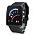  Reloj Pulsera de 29 LED en Silicona (Negro)