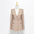  ALAN Double Breast Long Sleeve Slim Blazer (More Colors)