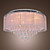  KRAICHTAL - Lustre Moderno Cristal de Tela com 8 Lâmpadas