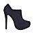  Fashion Suede Stiletto Heel Ankle Boots With Zipper Party / Evening Shoes