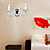  LEATHERHEAD - Applique in cristallo con 2 lampadine