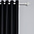  (Two Panels) Black Queen Casual Energy Saving Curtains