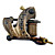  Damascus Steel Tattoo Machine Gun for Liner