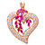  Nydelig Alloy Plating 23k gull med Cubic Zirconia kvinner Necklace (Flere farger)