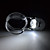  50X 12.8mm Microscope w/ 2-LED White + 1-LED Purple Light - Grey + Black