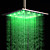  12 inch Stainless Steel Shower Head with Color Changing LED Light